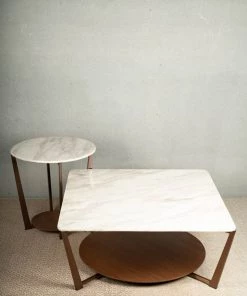 The Golden Triangle India Elio Coffee Table - Set Of 2