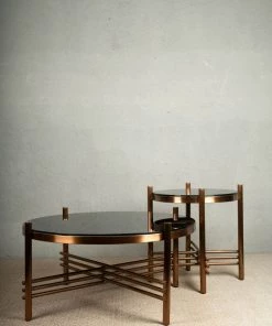 The Golden Triangle India Selena Coffee Table - Set Of 2 Furniture