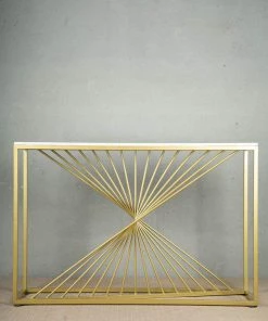 The-Golden-Triangle-India Brizio Console Table - White Console Tables