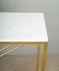 The-Golden-Triangle-India Brizio Console Table - White Console Tables