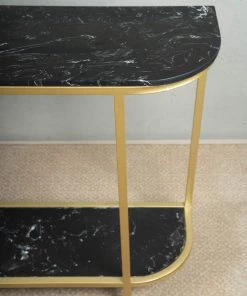 The-Golden-Triangle-India Jeno Console Table - Black Console Tables 9 The-Golden-Triangle-India Jeno Console Table - Black Console Tables