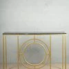 The-Golden-Triangle-India Cono Console Table - Black Console Tables
