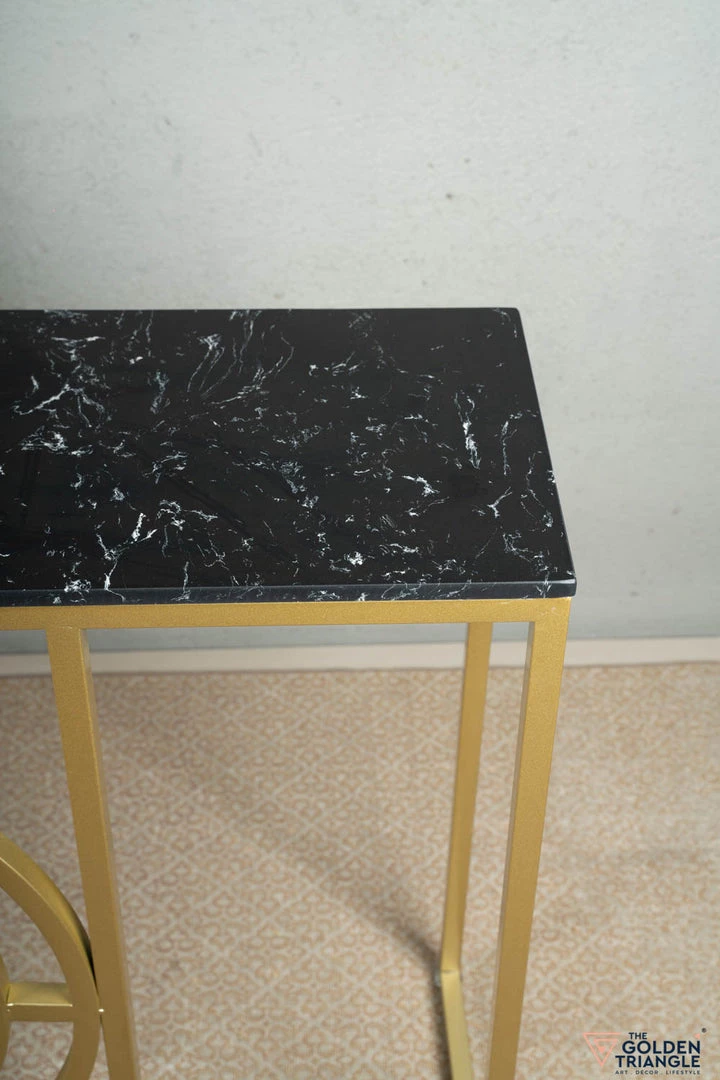 The-Golden-Triangle-India Cono Console Table - Black Console Tables 4 The-Golden-Triangle-India Cono Console Table - Black Console Tables