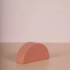 The-Golden-Triangle-India Artefacts Skala - Semi Circle Block - Coral