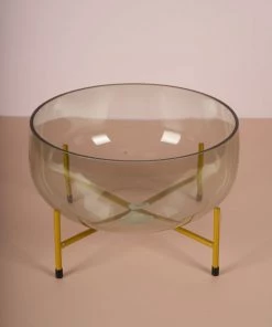 The-Golden-Triangle-India Vases Fran Glass Fruit Bowl - Green