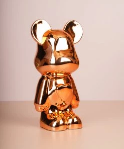 The-Golden-Triangle-India Artefacts Tedd - Metallic Teddy Bear - Rosegold