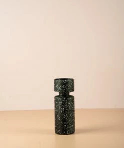 The Golden Triangle India Vases Speckled Pillar Vase