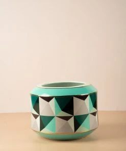 The Golden Triangle India Riviera Ceramic Vase - Small Vases