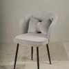 The-Golden-Triangle-India Vanity Bow Chair - Grey