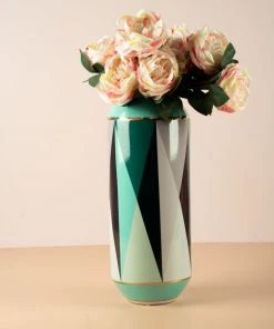 The Golden Triangle India Riviera Ceramic Vase - Tall Vases