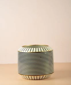 The Golden Triangle India Vases Kairos Ceramic Vase - Small