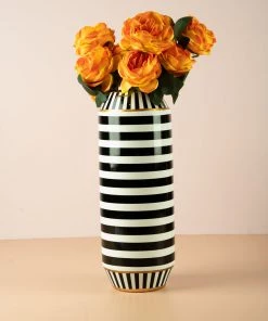 The Golden Triangle India Vases Kairos Ceramic Vase - Tall