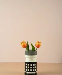 The Golden Triangle India Vases Kaleidoscope Vase - Small