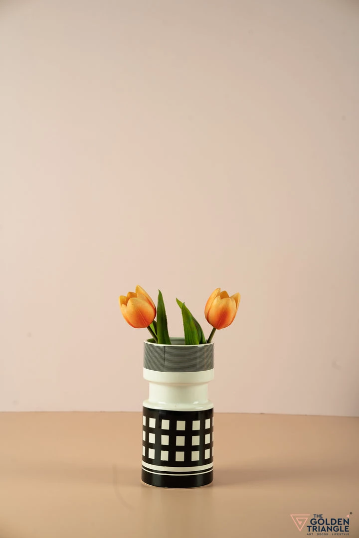 The Golden Triangle India Vases Kaleidoscope Vase - Small 3 The Golden Triangle India Vases Kaleidoscope Vase - Small