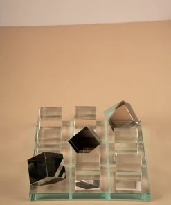 The-Golden-Triangle-India Artefacts Zeke - Tic Tac Toe - Square Cubes