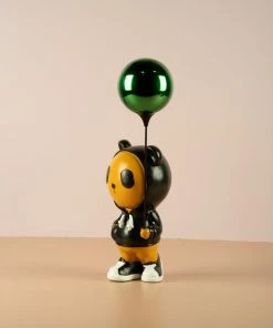 The-Golden-Triangle-India Artefacts Rollie Holding A Balloon - Yellow - Small