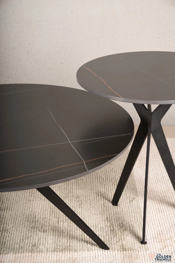 The Golden Triangle India Noah Nesting Coffee Table - Set Of 2 4 The Golden Triangle India Noah Nesting Coffee Table - Set Of 2