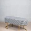 The Golden Triangle India Furniture Elite Houndstooth Bench