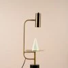 The-Golden-Triangle-India Griffith Table Lamp With A Stand - Black Lights & Lamps