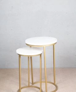 The-Golden-Triangle-India Alza - Nesting Table (set Of 2) Furniture 9 The-Golden-Triangle-India Alza - Nesting Table (set Of 2) Furniture