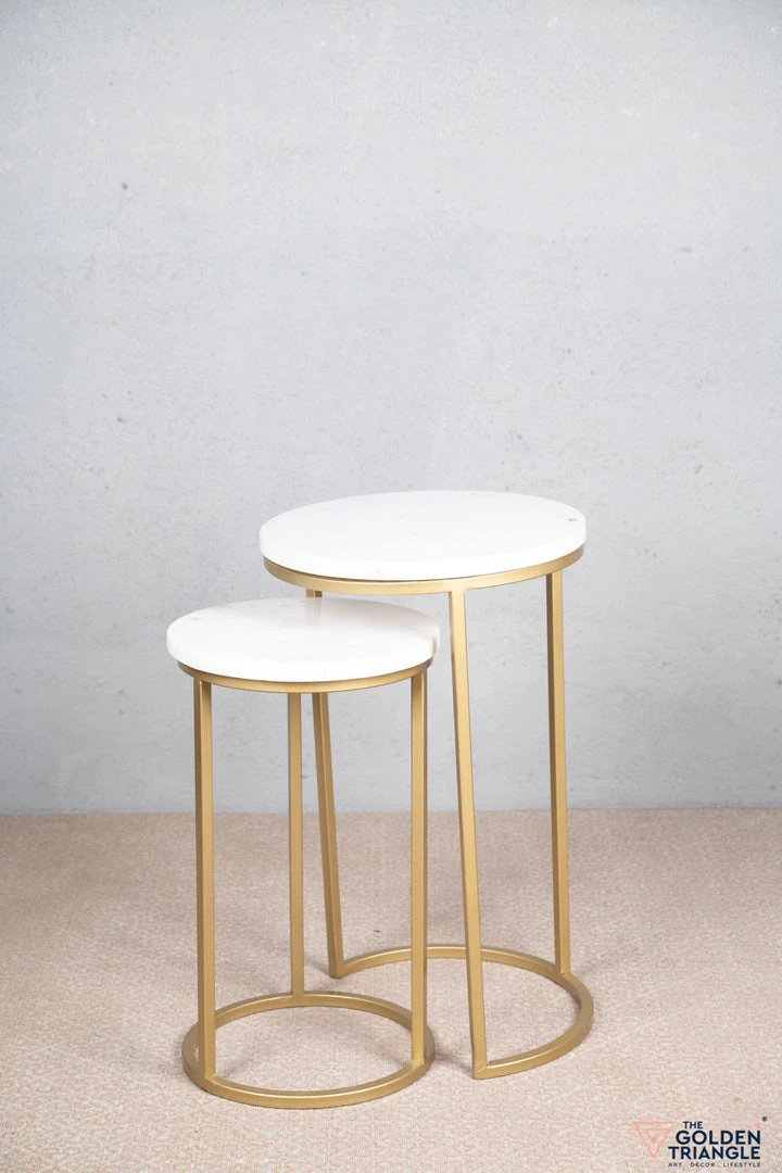 The-Golden-Triangle-India Alza - Nesting Table (set Of 2) Furniture 6 The-Golden-Triangle-India Alza - Nesting Table (set Of 2) Furniture