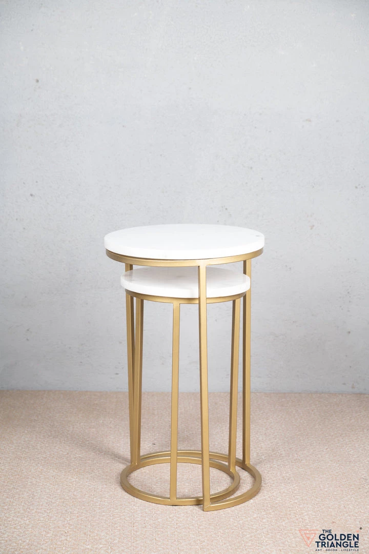 The-Golden-Triangle-India Alza - Nesting Table (set Of 2) Furniture 4 The-Golden-Triangle-India Alza - Nesting Table (set Of 2) Furniture