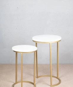 The-Golden-Triangle-India Alza - Nesting Table (set Of 2) Furniture 8 The-Golden-Triangle-India Alza - Nesting Table (set Of 2) Furniture