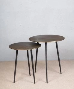 The-Golden-Triangle-India Trevion - Nesting Table (set Of 2)