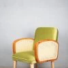 The Golden Triangle India Baxter Rattan Chair - Green