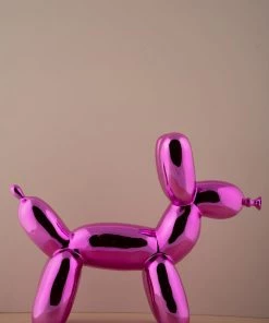 The-Golden-Triangle-India Chien Balloon Dog - Metallic Pink - Medium 7 The-Golden-Triangle-India Chien Balloon Dog - Metallic Pink - Medium