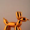 The-Golden-Triangle-India Artefacts Chien Balloon Dog - Metallic Orange - Medium