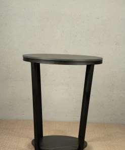 The-Golden-Triangle-India Cruz Side Table - Black