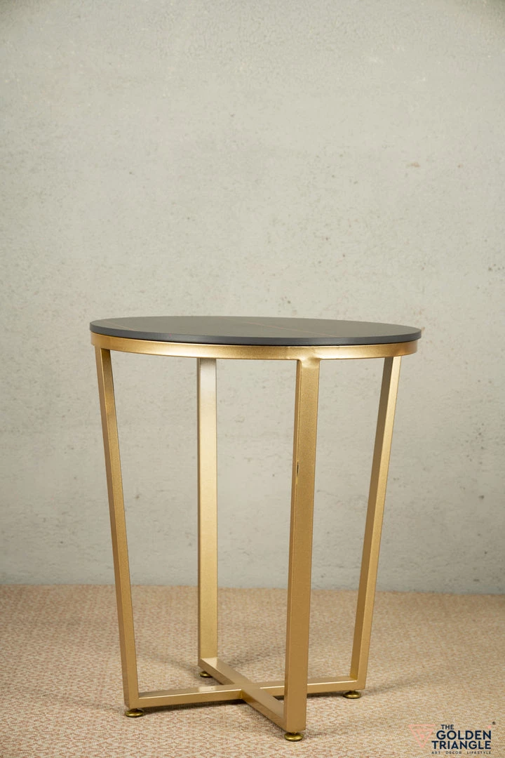 The-Golden-Triangle-India Axel Side Table - Black And Gold Furniture 5 The-Golden-Triangle-India Axel Side Table - Black And Gold Furniture