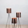 The-Golden-Triangle-India Coil Planter - Rosegold Planters 2 The-Golden-Triangle-India Coil Planter - Rosegold Planters