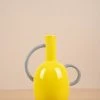 The Golden Triangle India Vase With Handles - Yellow Vases