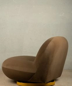 The-Golden-Triangle-India Otis Swivel Lounger - Brown Furniture 12 The-Golden-Triangle-India Otis Swivel Lounger - Brown Furniture