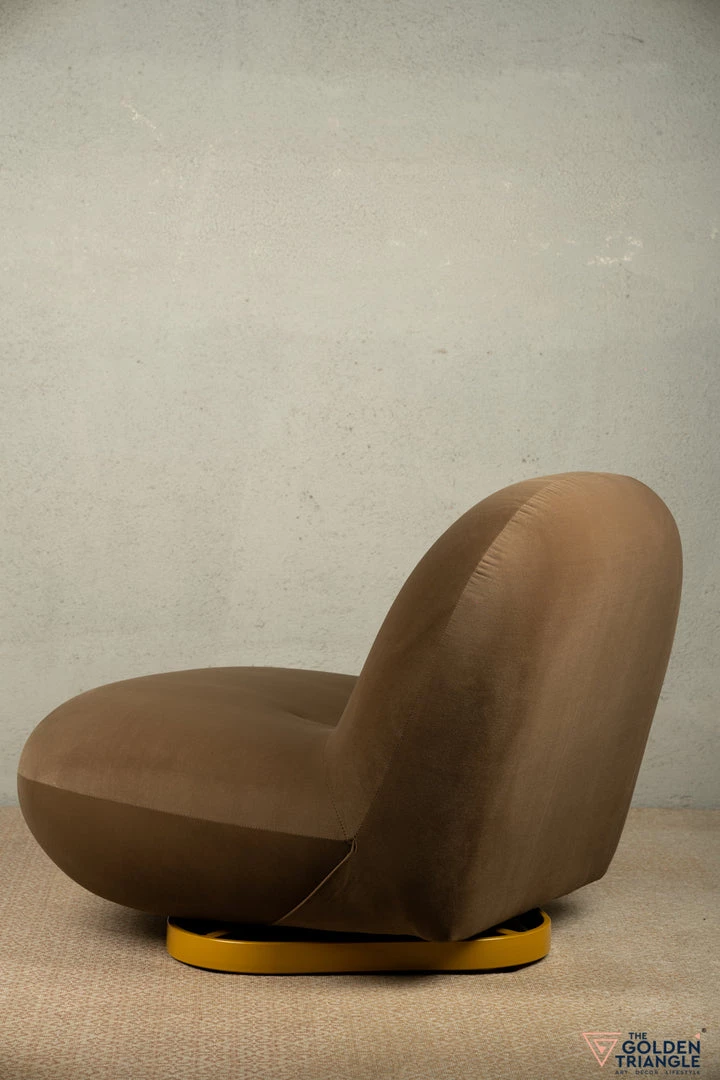 The-Golden-Triangle-India Otis Swivel Lounger - Brown Furniture 6 The-Golden-Triangle-India Otis Swivel Lounger - Brown Furniture