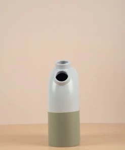 The Golden Triangle India Pipe Vase - Lavender