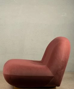 The-Golden-Triangle-India Furniture Otis Swivel Lounger - Blush Pink 12 The-Golden-Triangle-India Furniture Otis Swivel Lounger - Blush Pink