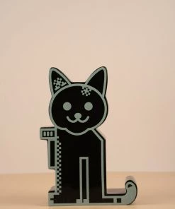 The Golden Triangle India Vases Minecraft Cat - Black