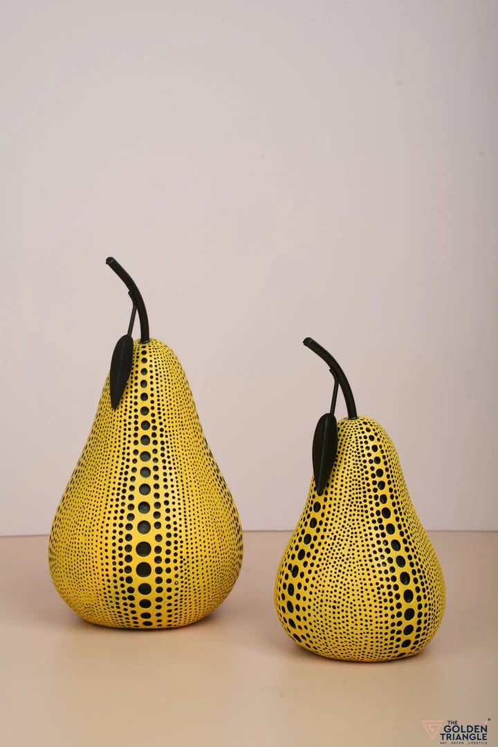 The-Golden-Triangle-India Artefacts Frutta Pear - Dotted Yellow 3 The-Golden-Triangle-India Artefacts Frutta Pear - Dotted Yellow