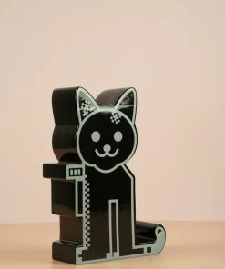 The Golden Triangle India Vases Minecraft Cat - Black