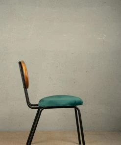 The Golden Triangle India Furniture Casablanca Rattan Chair - Green