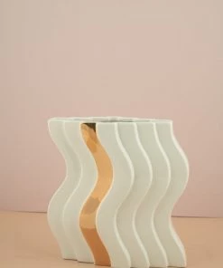 The Golden Triangle India Vases Wave Vase - Small