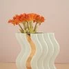 The Golden Triangle India Vases Wave Vase - Small