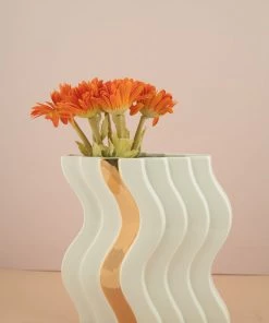 The Golden Triangle India Vases Wave Vase - Small