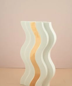 The Golden Triangle India Vases Wave Vase - Medium