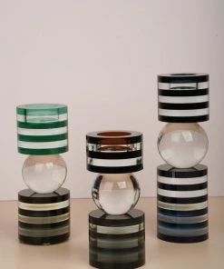 The-Golden-Triangle-India Oxford Crystal Candle Stand Artefacts