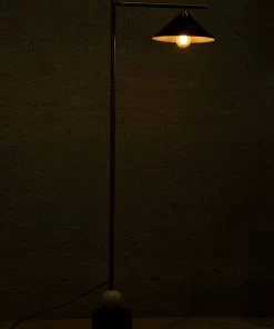 The-Golden-Triangle-India Eli Floor Lamp - Black