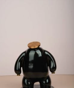 The-Golden-Triangle-India Kapelo - Flat Hat Man - Black Artefacts